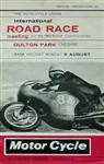 Programme cover of Oulton Park Circuit, 05/08/1963