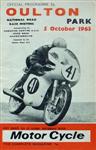 Programme cover of Oulton Park Circuit, 05/10/1963