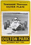 Programme cover of Oulton Park Circuit, 01/05/1976