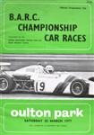 Programme cover of Oulton Park Circuit, 26/03/1977