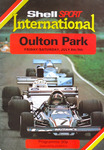 Programme cover of Oulton Park Circuit, 09/07/1977