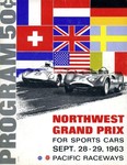 Programme cover of Pacific Raceways, 29/09/1963