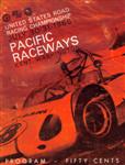 Programme cover of Pacific Raceways, 31/07/1966