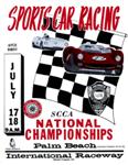 Programme cover of Palm Beach International Raceway, 18/07/1965