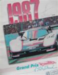 Programme cover of Palm Beach Street Circuit, 21/06/1987