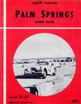 Programme cover of Palm Springs, 27/03/1955