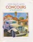 Programme cover of Palo Alto Concours d'Elegance, 1999