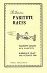 Programme cover of Paritutu Street Circuit, 24/10/1966