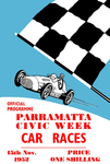 Programme cover of Parramatta Park, 15/11/1952