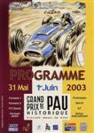 Programme cover of Pau, 01/06/2003