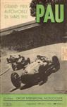 Programme cover of Pau, 26/03/1951