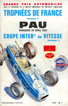 Programme cover of Pau, 20/04/1969