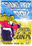 Programme cover of Pau, 04/06/1979