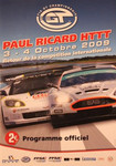 Programme cover of Paul Ricard, 04/10/2009