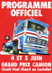 Programme cover of Paul Ricard, 05/06/1988