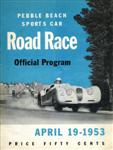 Programme cover of Pebble Beach, 19/04/1953