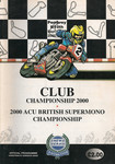 Programme cover of Pembrey Circuit, 10/09/2000