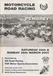 Programme cover of Pembrey Circuit, 25/03/2001
