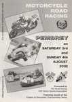 Programme cover of Pembrey Circuit, 04/08/2002