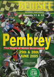 Programme cover of Pembrey Circuit, 26/06/2005