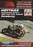 Programme cover of Pembrey Circuit, 11/08/2013