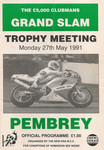 Programme cover of Pembrey Circuit, 27/05/1991