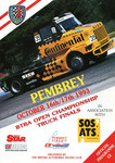 Programme cover of Pembrey Circuit, 17/10/1993