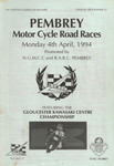 Programme cover of Pembrey Circuit, 04/04/1994