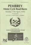 Programme cover of Pembrey Circuit, 17/04/1995