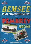 Programme cover of Pembrey Circuit, 12/04/1998
