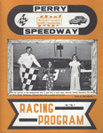 Programme cover of Wyoming County International Speedway, 1974