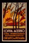 Programme cover of Pescara, 1930