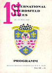 Programme cover of Pferdsfeld, 31/05/1959