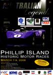 Programme cover of Phillip Island Circuit, 09/03/2008