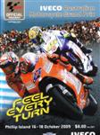 Programme cover of Phillip Island Circuit, 18/10/2009
