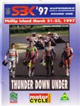Programme cover of Phillip Island Circuit, 23/03/1997