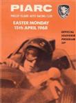 Programme cover of Phillip Island Circuit, 15/04/1968
