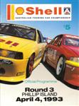 Programme cover of Phillip Island Circuit, 04/04/1993