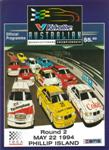 Programme cover of Phillip Island Circuit, 22/05/1994