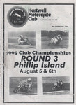 Programme cover of Phillip Island Circuit, 06/08/1995
