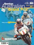 Programme cover of Phillip Island Circuit, 04/10/1998