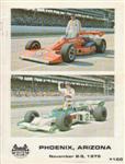 Programme cover of Phoenix International Raceway (USA), 09/11/1975