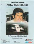 Programme cover of Phoenix International Raceway (USA), 08/11/1980