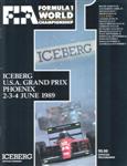 Programme cover of Phoenix Street Circuit (USA), 04/06/1989