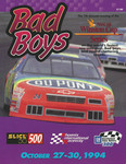 Programme cover of Phoenix International Raceway (USA), 30/10/1994