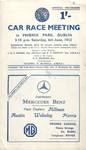 Programme cover of Phoenix Park (IRL), 06/06/1953