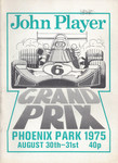 Programme cover of Phoenix Park (IRL), 31/08/1975
