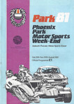 Programme cover of Phoenix Park (IRL), 30/08/1981