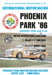 Programme cover of Phoenix Park (IRL), 31/08/1986
