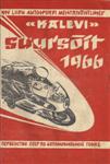 Programme cover of Pirita-Kose-Kloostrimetsa, 10/07/1966
